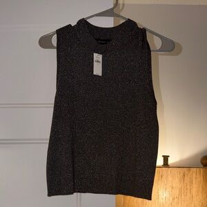 Banana Republic Black Sleeveless Tank Top